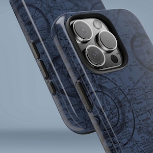 Luftfahrt Handyhülle mit Minimal VFR Schnittkarte Airport Code Geschenk für Pilot Aviator Case iPhone Samsung Android Pixel