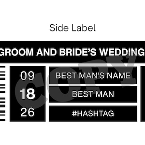Sports Fan Wedding Proposal Sticker – Groomsman, Best Man Decal (NFL, NBA, MLB)
