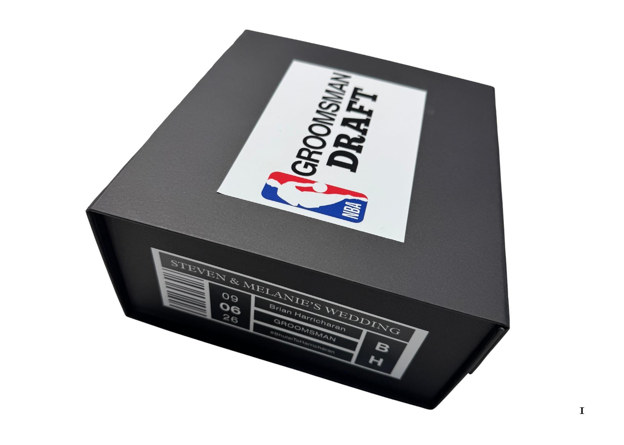 Personalized Groomsmen Proposal Box – Draft Style Wedding Party Gift ...