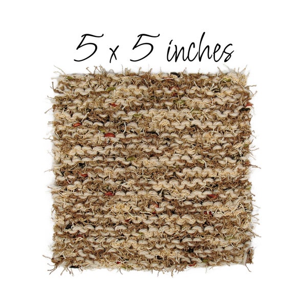 Beige Dish Scrubbie Pad, Square Kitchen Dish Scrub Pad