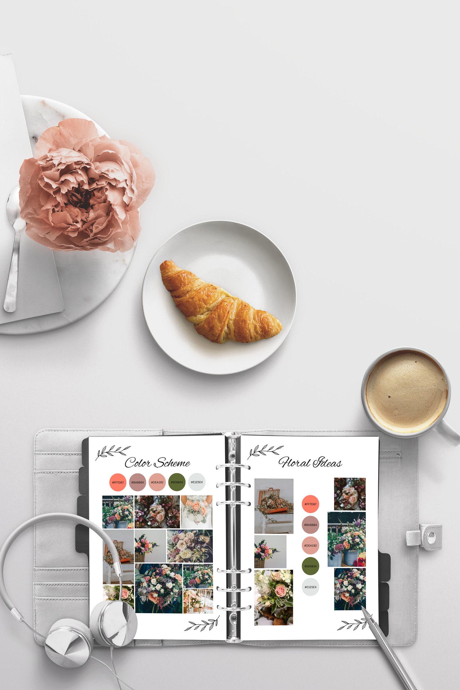 Digital Moodboard Template Wedding Moodboard Template Printable PDF ...