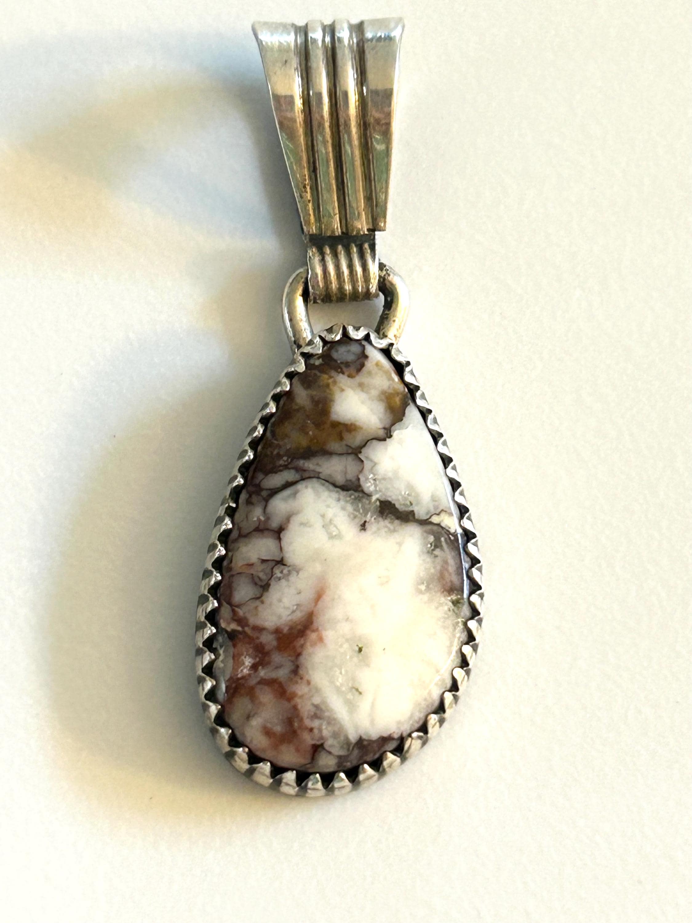 ヴィンテージ 特大ターコイズ 45g Loren Thomas Begay Navajo インディアンジュエリー ナバホ ホピ hopi zuni silver ターコイズ oldpawn ナバホ Loren・Thomas・Begay ローレン・トーマス・ビゲイ BIGモレンチ