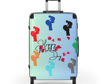 Suitcase, Mothers day, Gift, Mother and Child, Beautiful Suitcase,