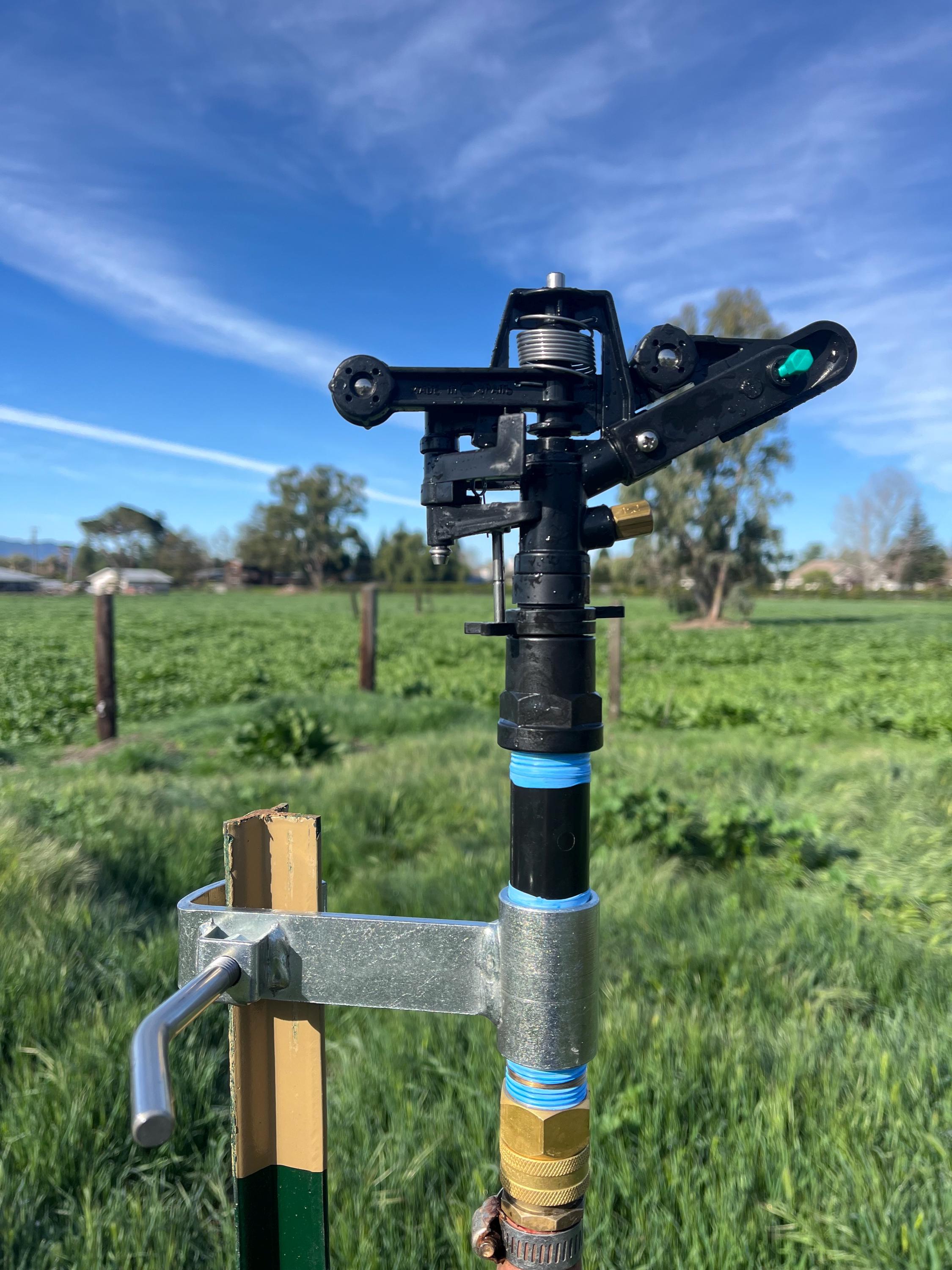 VYRSA #50 Brass Impact Sprinkler – 1/2" Adjustable, Replaces Rain Bird 25, Made In Spain