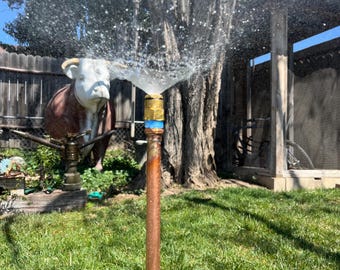 Garden Hose Sprinkler: Portable Lawn and Landscape Coverage (15 ft)