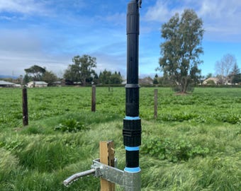 T-Post Sprinklerklemme mit Floppy Sprinkler: 40 'Regenabdeckung