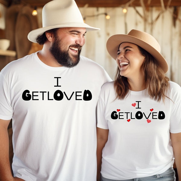 I Get Loved Christian Shirt Heart, Faith Shirt, Christian Apparel, Religious Outfit, Jesus, Spiritual , Women Christian Gifts, Worship Shirt