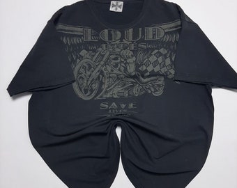 Футболка West Coast Choppers Loud Pipes Save Lives Vintage