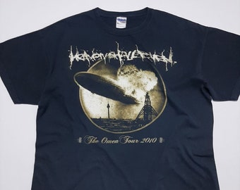 Футболка Heaven Shall Burn Metal Rock Band The Omen Tour, размер XL