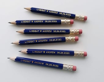 Jeux de crayons personnalisés pour shower de mariage Jeux de shower de mariage pour baby shower