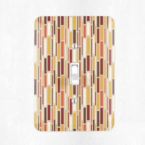 Mid Century Switchplate Mid Century Modern Light Switch Cover Wall Plate MCM Decor Atomic Image MCM House Decor Light Switch Cover