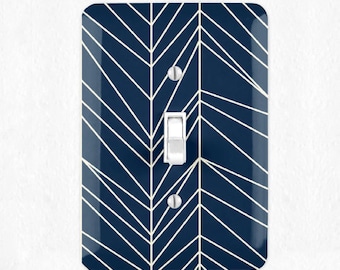 Mid Century Switchplate Mid Century Modern Light Switch Cover Wall Plate MCM Decor Atomic Image MCM House Decor Light Switch Cover