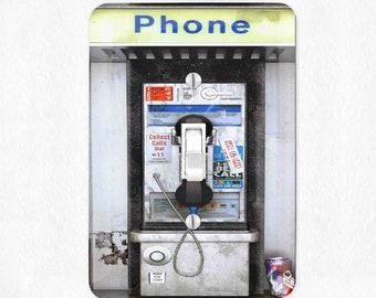 Retro Payphone Switch Plate Cover Vintage Payphone Light Switch Wall Plate Cover Retro Switchplate 80s Decor 80s Gift I Love the 80s