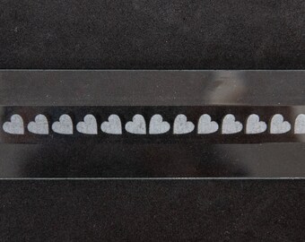 Gravierte Bevel - Border, Herzen
