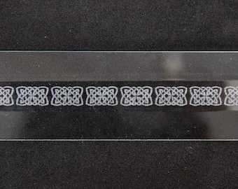 Engraved Border Bevel -  Celtic Knots