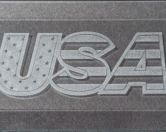 Engraved Bevel - USA