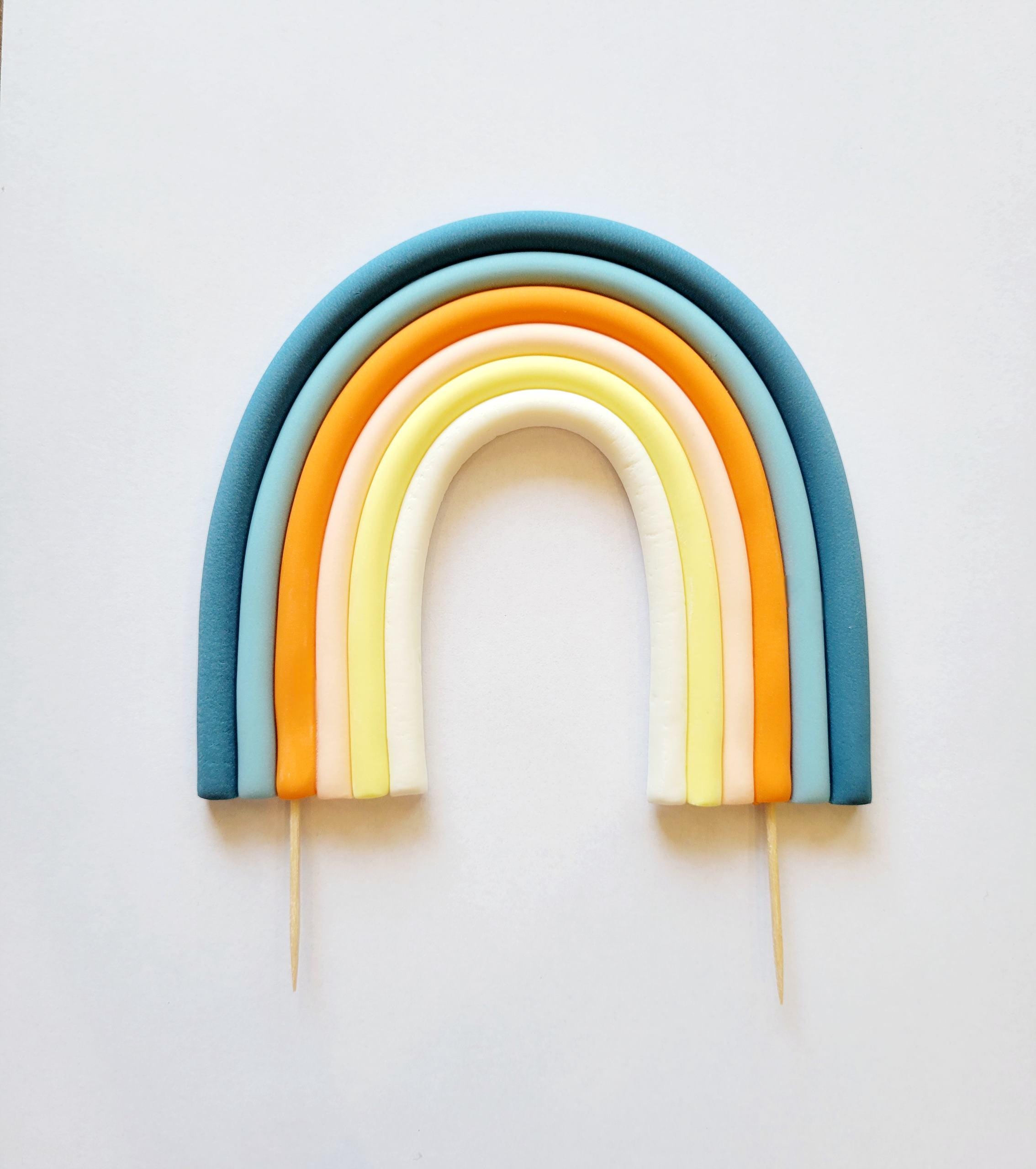 Edible Fondant Bluey Cupcake Toppers