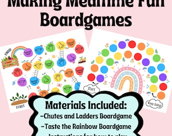 Fun Feeding Games: Chutes & Ladders, Taste the Rainbow (Digital Download)