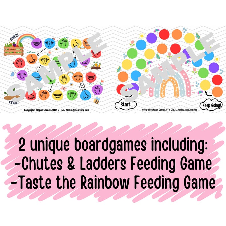 Play With Food Games Bundle - Making Mealtime Fun for Preschoolers ...
