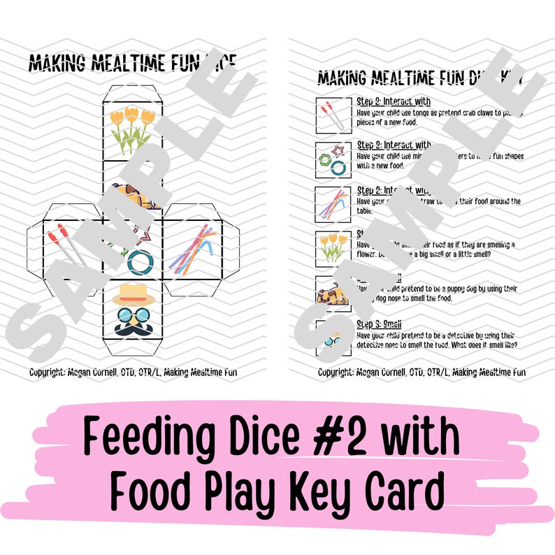 Food Play Dice Games: Making Mealtime Fun for Picky Eaters (digital ...