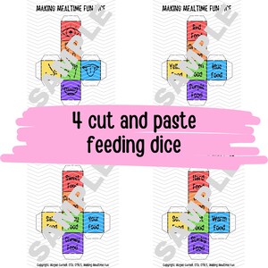 Fun With Food Games Bundle: Fun Feeding Therapy Activities for Picky ...