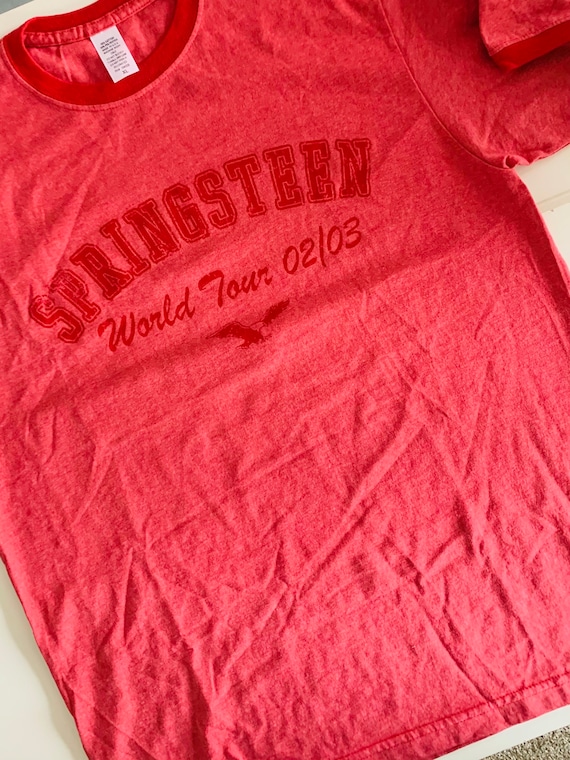 vintage Bruce Springsteen 2002-03 tour t-shirt