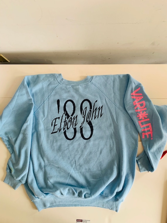 vintage Elton John crew only sweat - image 1