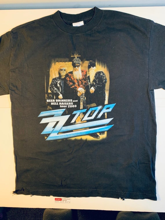 Vtg ZZTop 2003 tour t-shirt - image 2