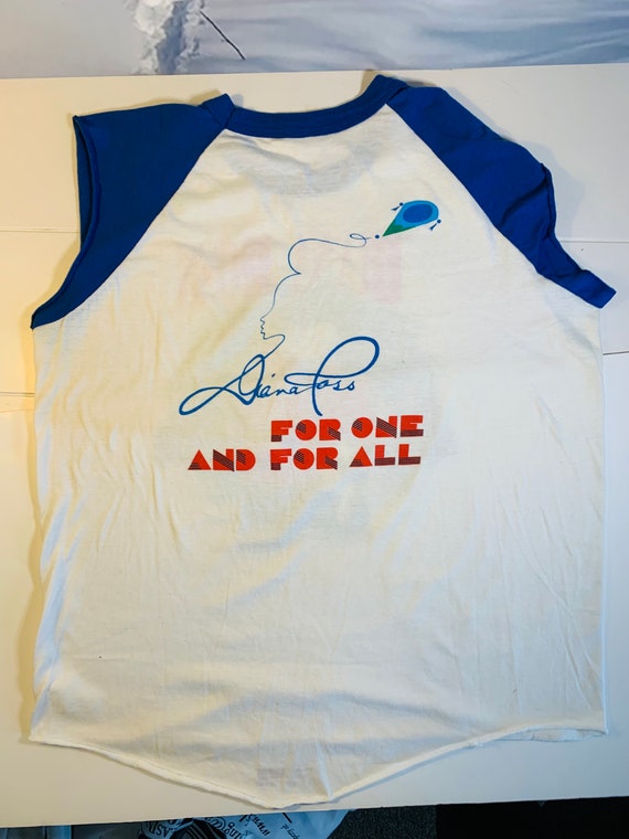T-shirt Diana Ross World Tour 2007 Blanc Taille XL - Coton, Col Rond, Neuf Sans étiquettes