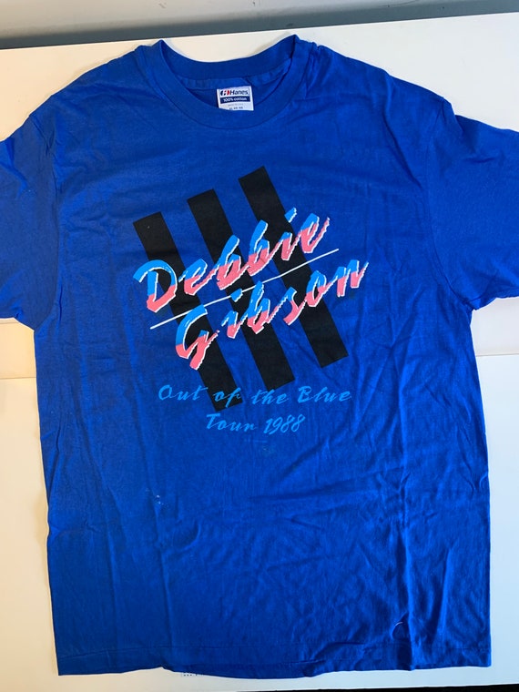 Vtg Debbie Gibson 1988 tour T-shirt
