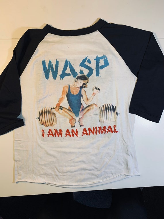 Vintage WASP t-shirt from 1986