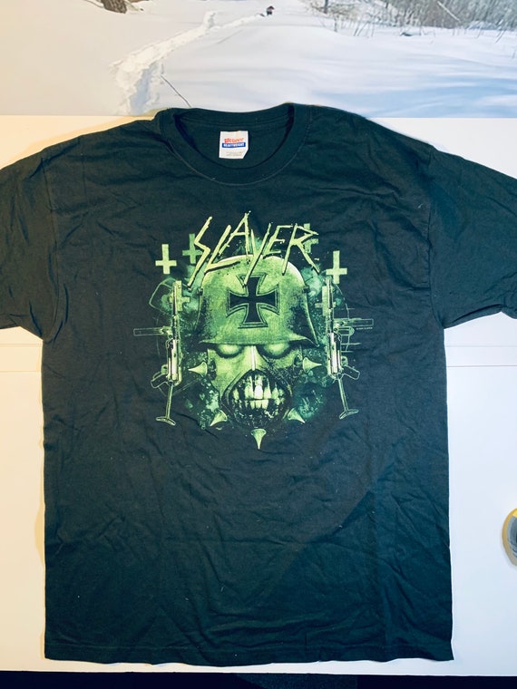 Vintage Slayer T-shirt From 2004 Tour - Etsy