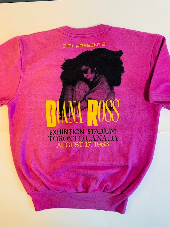 Diana Ross 1983 band & crew sweat