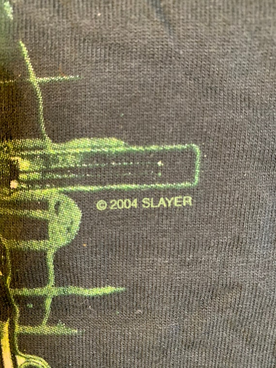 Vintage Slayer T-shirt From 2004 Tour - Etsy