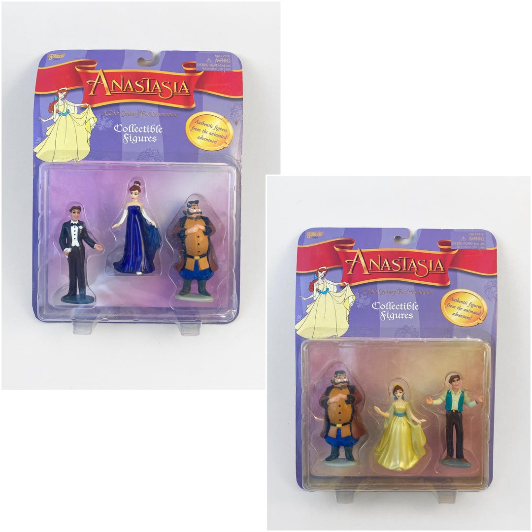 1997 20th Century Fox Anastasia Collectible Figures - Etsy