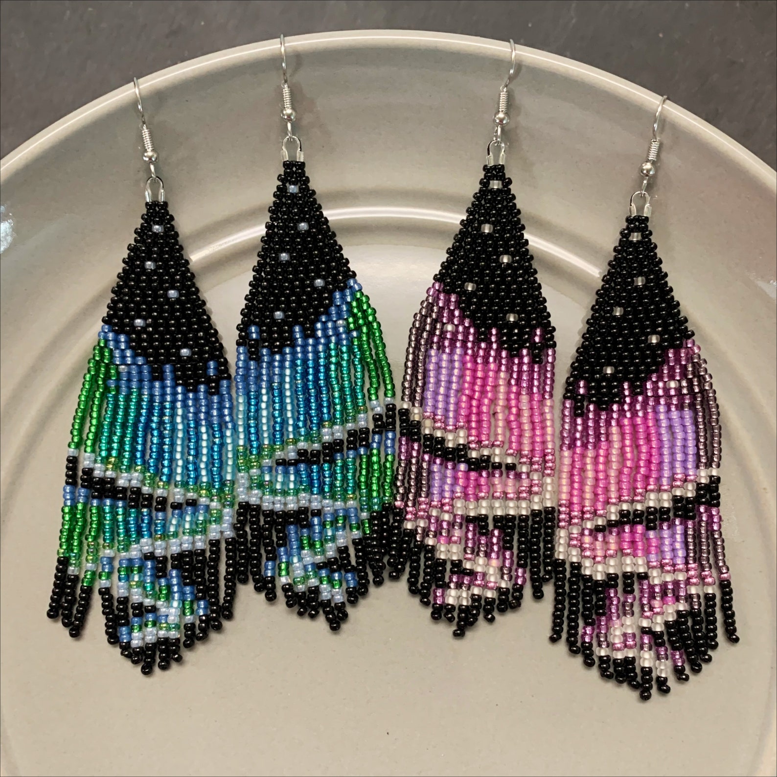 Women's Faux Leather Dangle Earrings - Aurora Teardrop Drop Earrings, Lightweight & Hypoallergenic - View #11