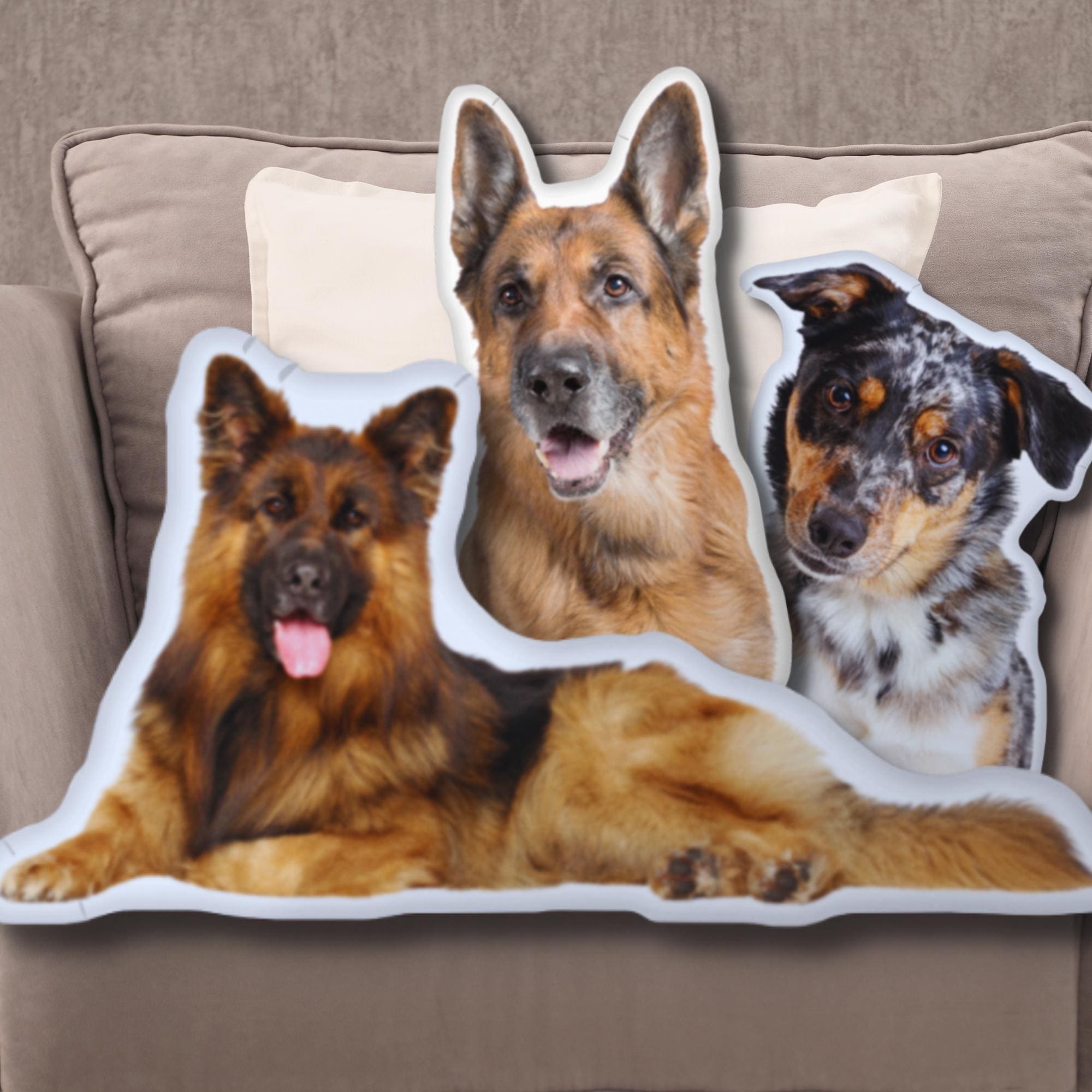 Loyal German Shepherd Love Quilted Pillow Case NCU0DV1113