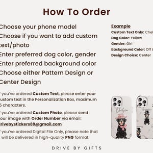 a phone case with a picture of a dog on it