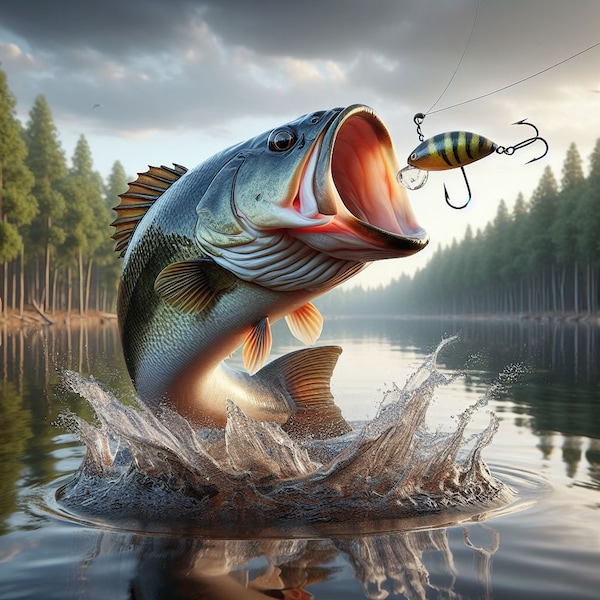 Large Mouth Bass fishing
