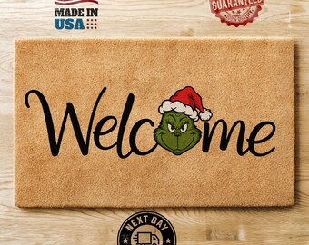 DIY Grinch Door Decoration Ideas
