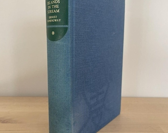 Vintage Islands in the Stream Ernest Hemingway Companion Book Club Hardcover Blue Cloth Edition