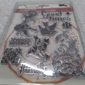 Juego de sellos transparentes 7gypsies Pretoria, Calais