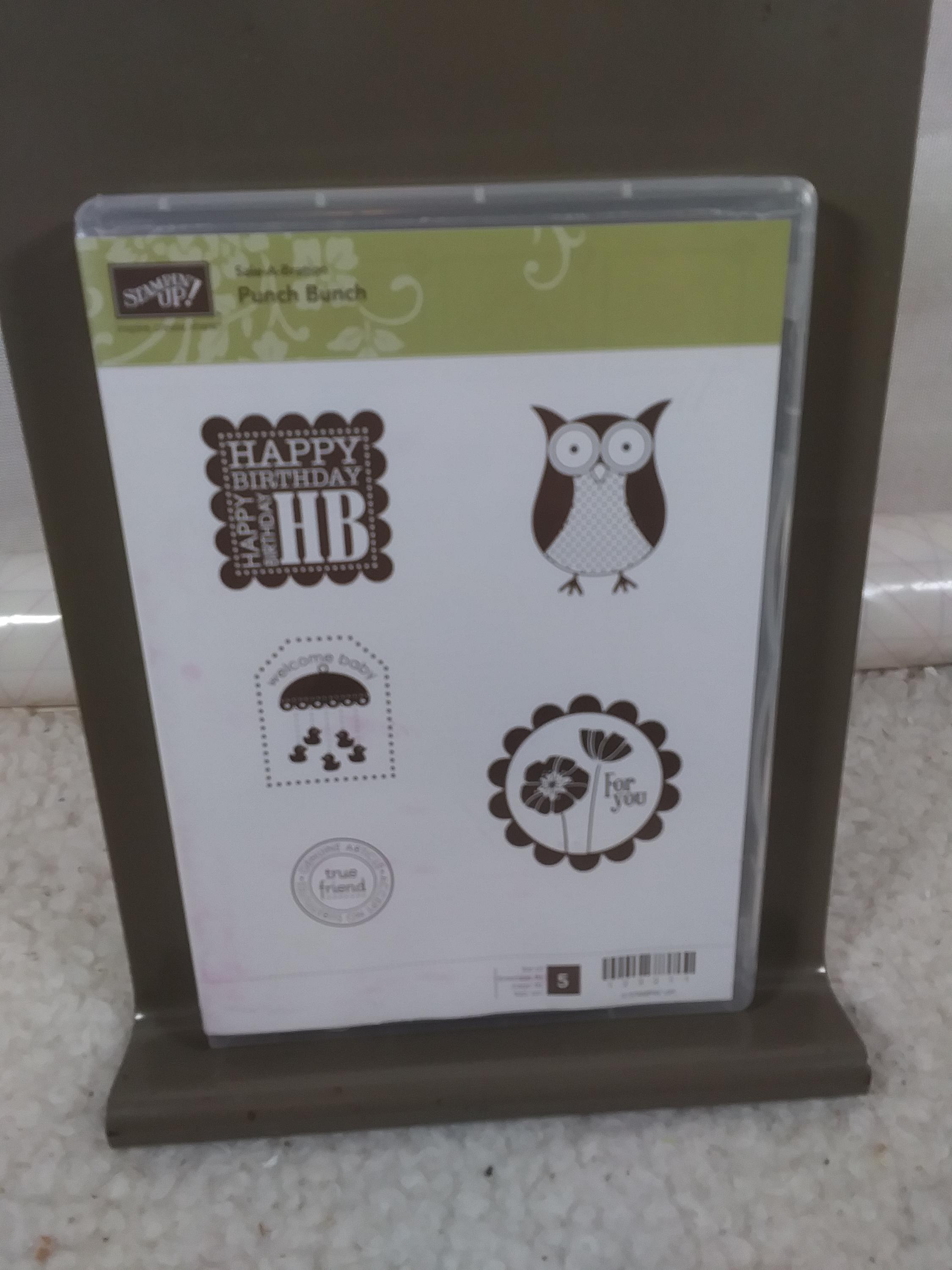 廃盤となったスタンピンアップ「パンチバンチ」スタンプセット - Etsy 日本