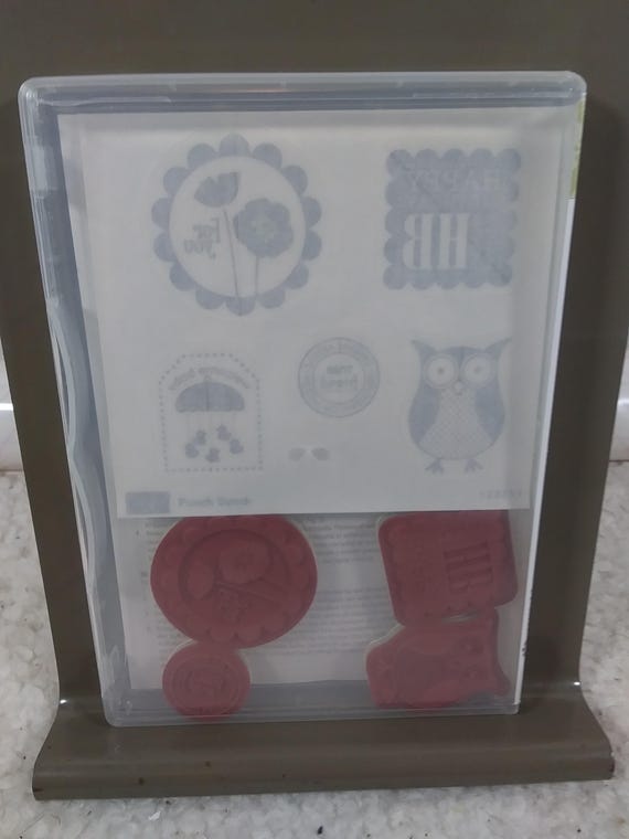 廃盤となったスタンピンアップ「パンチバンチ」スタンプセット - Etsy 日本