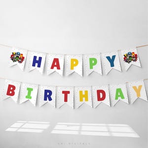 editable superhero happy birthday banner printable birthday banner superhero birthday banner superhero happy birthday banner superhero party