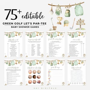 75+ golf baby shower games printable let&#39;s par-tee baby shower party games fun a little putter activity games editable golf baby shower GF01