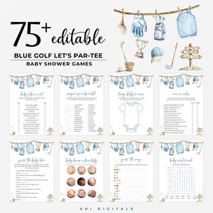 75+ golf baby shower games printable let&#39;s par-tee baby shower party games editable a little putter activity games golf baby shower GF02
