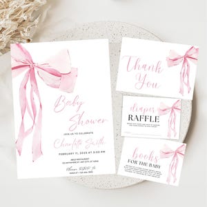 pink bow diaper raffle card pink bow baby shower diaper raffle card editable diaper raffle template printable nappy raffle baby girl