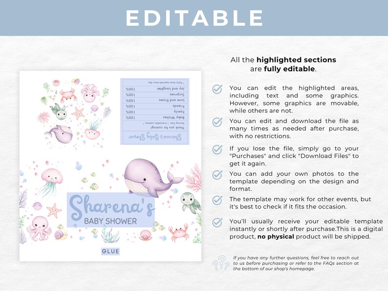 Under the Sea Chocolate Bar Wrapper Ocean Animals Baby Shower Chocolate ...