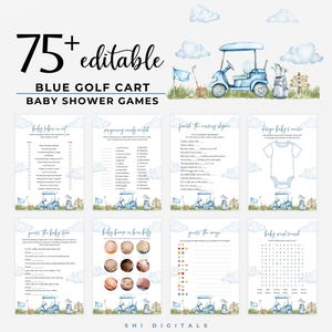 75+ golf baby shower games printable let&#39;s par-tee baby shower party games editable a little putter activity games golf cart games GF03